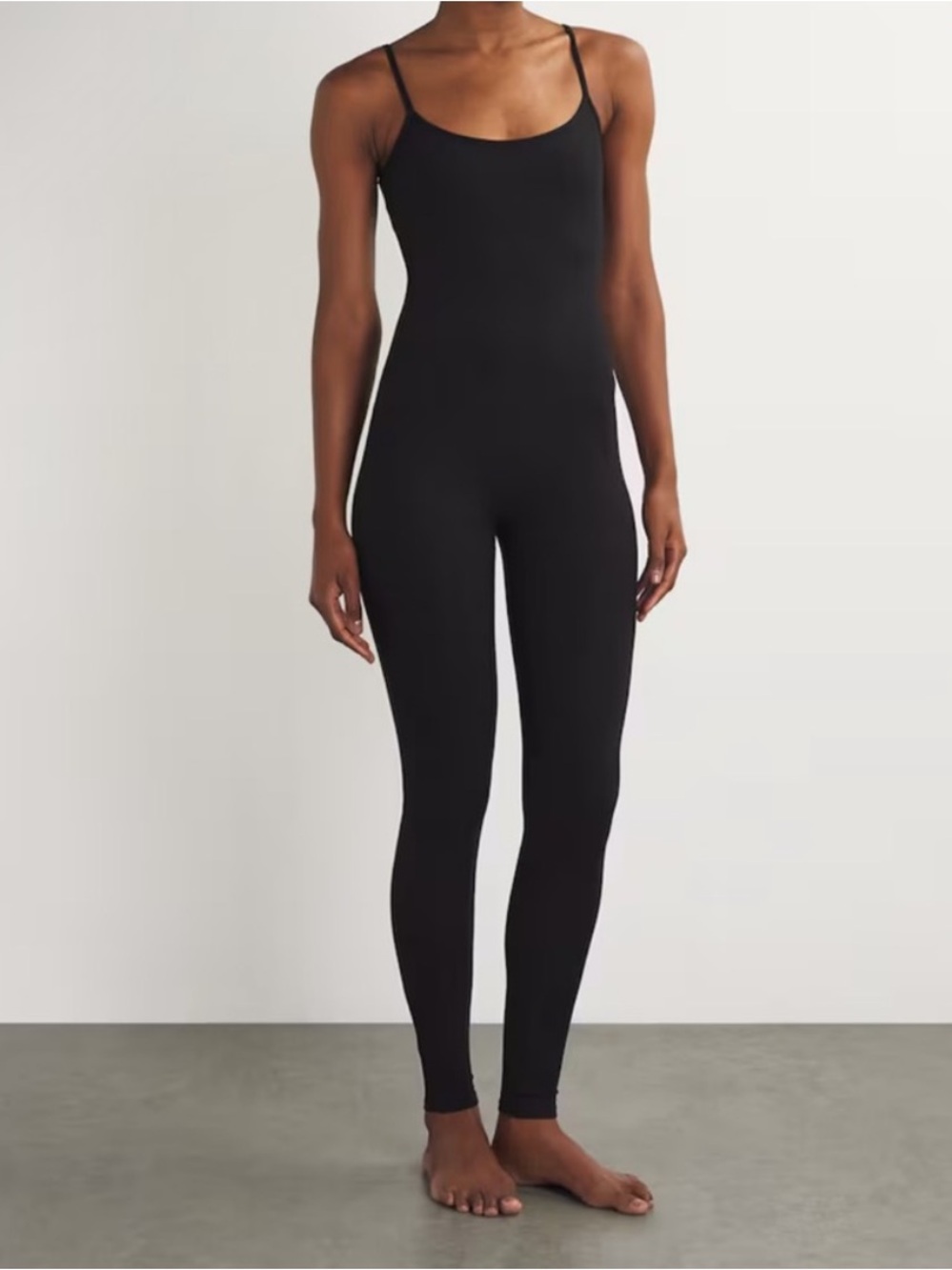 NEW WITH TAGS XXS Skims Black Cat Suit